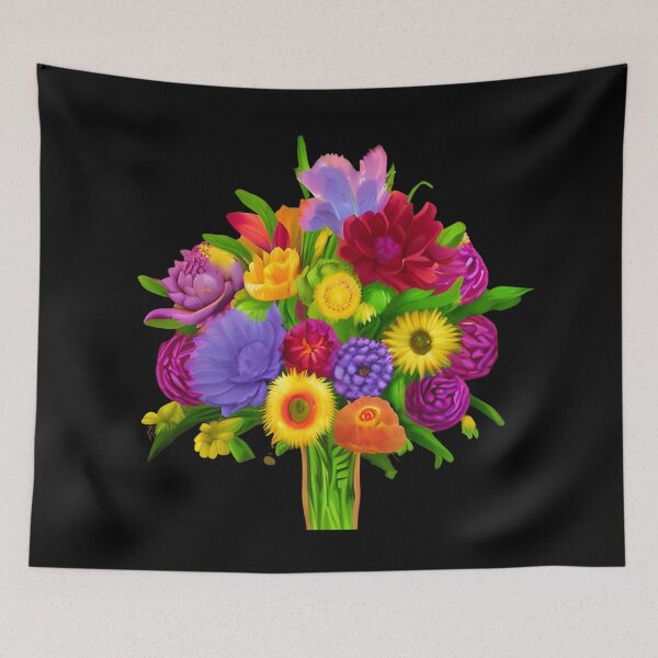 Item preview, Fantasy Flower Bouquet designed and sold by gramizzia.