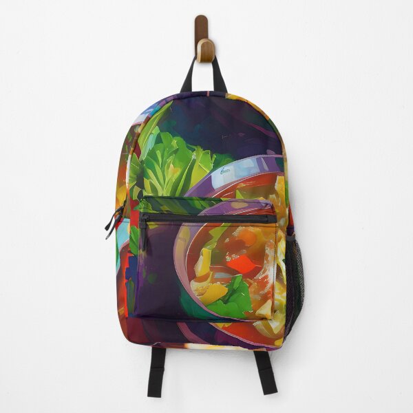 Item preview, Kimchi Stew in Bowls, Colourful Food Composition designed and sold by FewBits.