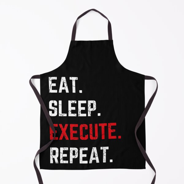 Item preview, Eat Sleep Execute Repeat distressed designed and sold by KingsManKind.