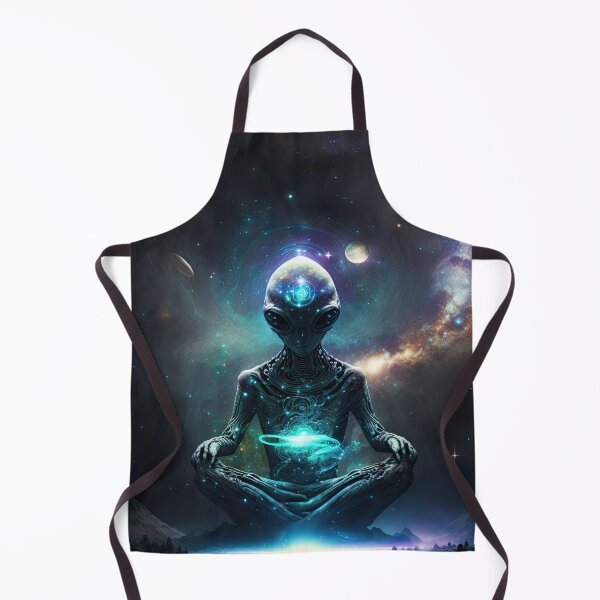 Item preview, Meditating Alien designed and sold by AiCollection.