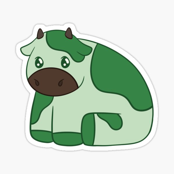 Cute Avocado Cow by TwiceTrader