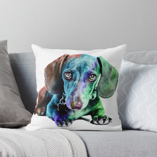 Item preview, Dachshund pop art - the funky dog designed and sold by GeoffBeattie.