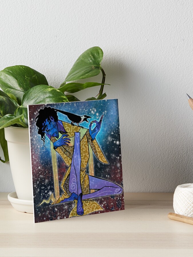 Shani Dev Art Board Print By Squonkhunter Redbubble