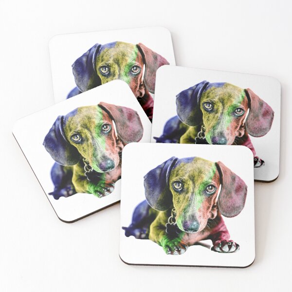 Item preview, Dachshund pop art 2 - the funky dog designed and sold by GeoffBeattie.