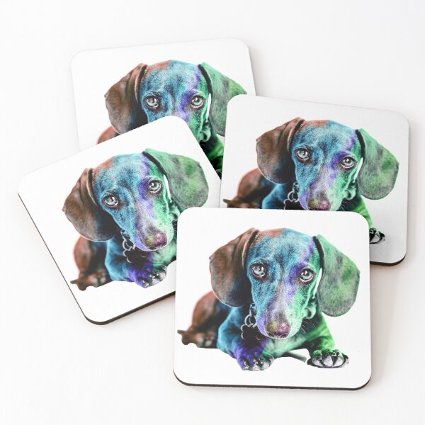 Item preview, Dachshund pop art 3 - the funky dog designed and sold by GeoffBeattie.