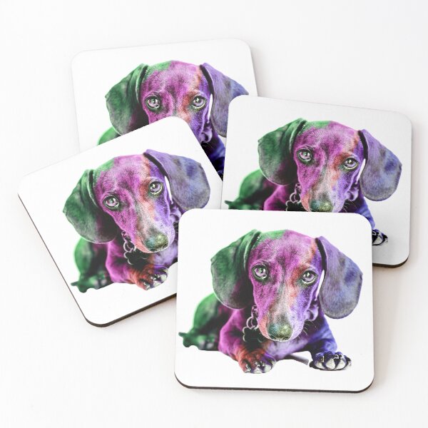 Item preview, Dachshund pop art 4 - the funky dog designed and sold by GeoffBeattie.