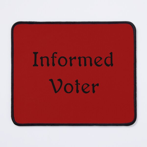 Item preview, The Informed Voter Excells designed and sold by mlogic.