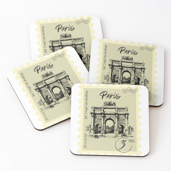 Item preview, Paris stamp 3 a.m. designed and sold by Annaladdmac.