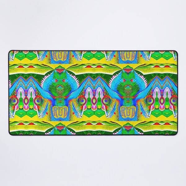 Item preview, AMAZING ABSTRACT PAINTING IGUANA ARUBA CARIBBEAN ISLAND - ARUBA A HAPPY ISLAND. designed and sold by Ralek.