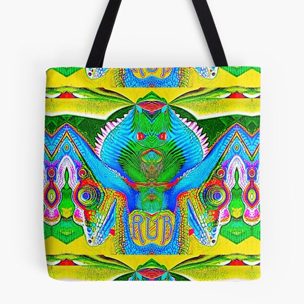 Item preview, AMAZING ABSTRACT PAINTING IGUANA ARUBA CARIBBEAN ISLAND - ARUBA A HAPPY ISLAND. designed and sold by Ralek.