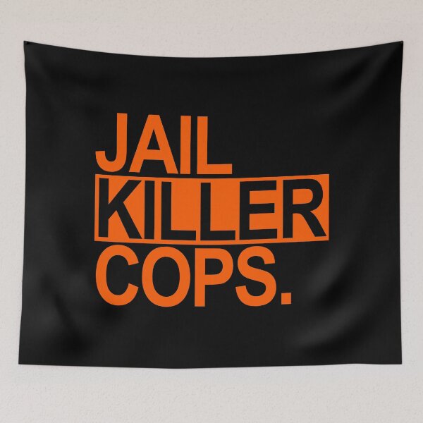 Item preview, Jail Killer Cops - prison orange designed and sold by Thelittlelord.