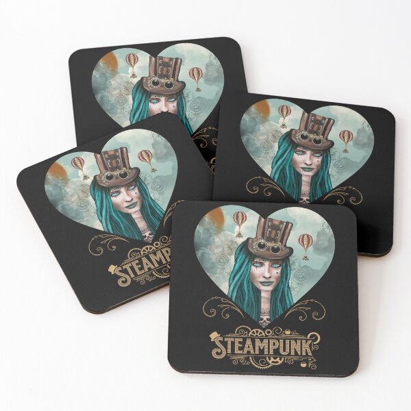 Item preview, Steampunk Victorian Era Female Portrait designed and sold by InkyGenies.