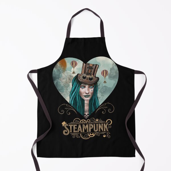 Item preview, Steampunk Victorian Era Female Portrait designed and sold by InkyGenies.