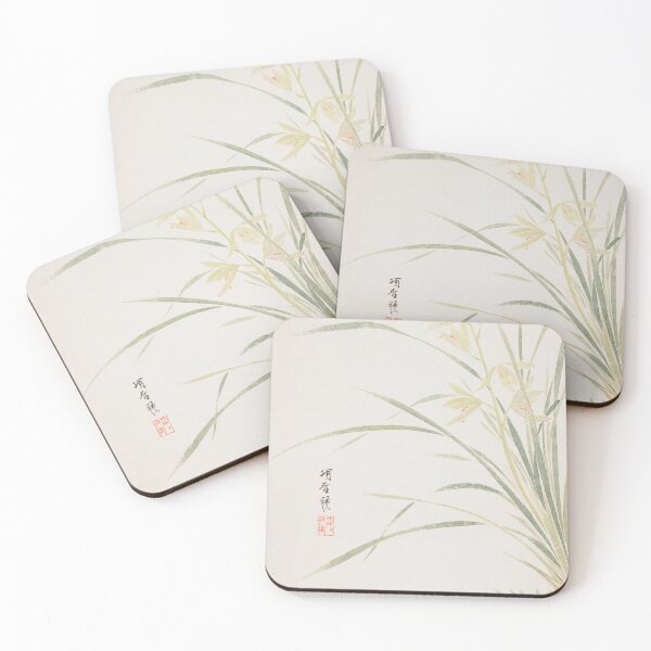Item preview, Epidendrum Blossom by Xiang Shengmo, Chinese wall art painting designed and sold by EmeraldeaArt.