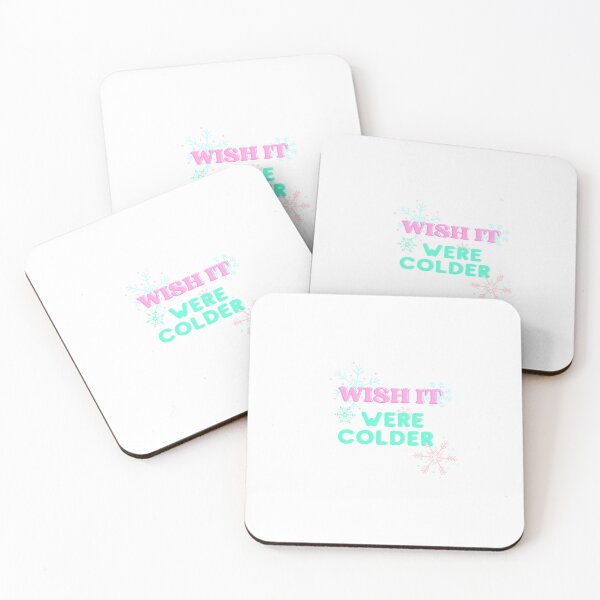 Item preview, "I Wish It Were Colder"--Sticker designed and sold by thewiki lock.