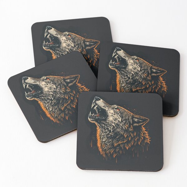 Item preview, Growling wolf designed and sold by Skyfe.