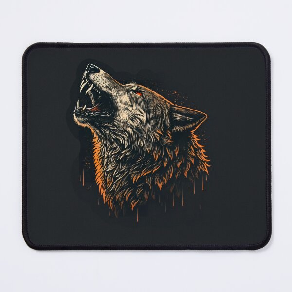 Item preview, Growling wolf designed and sold by Skyfe.