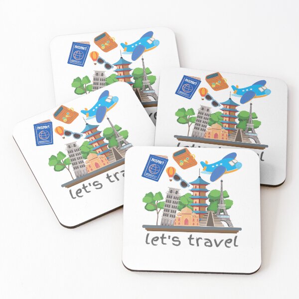 Item preview, Let's Travel designed and sold by Nonshape.