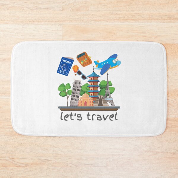 Item preview, Let's Travel designed and sold by Nonshape.