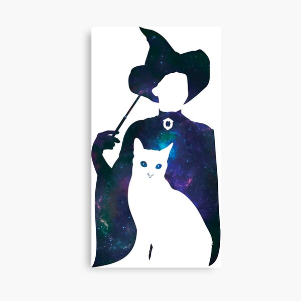 Minerva and Tabby Cat Canvas Print