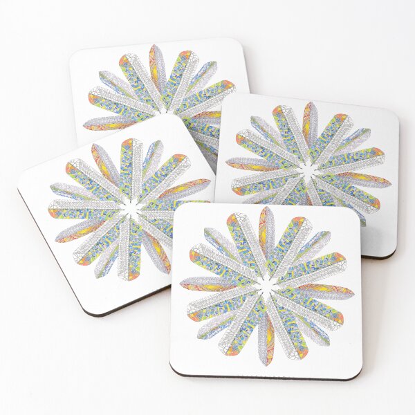 Artikelvorschau, Painted Feather Circle entworfen und verkauft von Shannon Thomas.