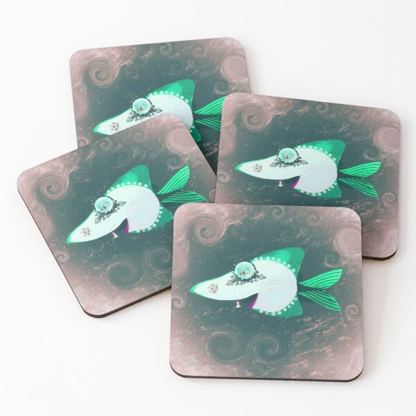 Item preview, Boho Fish Goofy Looking Little Fishy Bohemian Style Home Décor or Art 1 of 2 designed and sold by Beachy.