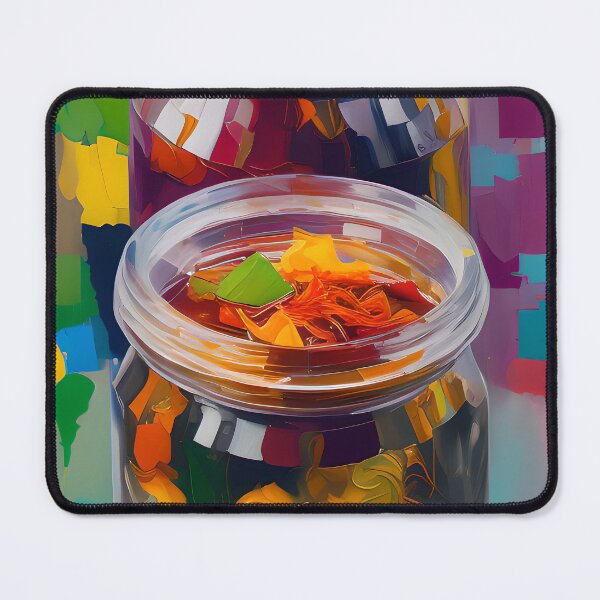 Item preview, Jars of Kimchi, Colourful Food Composition designed and sold by FewBits.