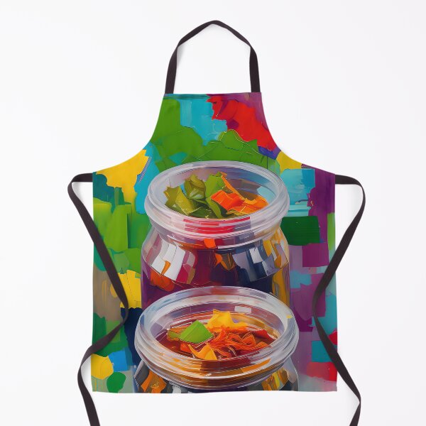 Item preview, Jars of Kimchi, Colourful Food Composition designed and sold by FewBits.