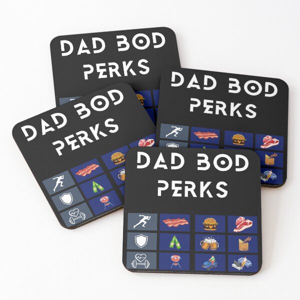 Item preview, Dad Bod Perks designed and sold by LifeofWindy.