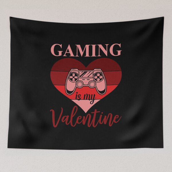 Item preview, Gaming Is My Valentine Heart designed and sold by SamuraiGaming.