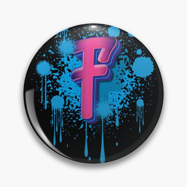 Item preview, F Graffiti Initial designed and sold by Kamiri.