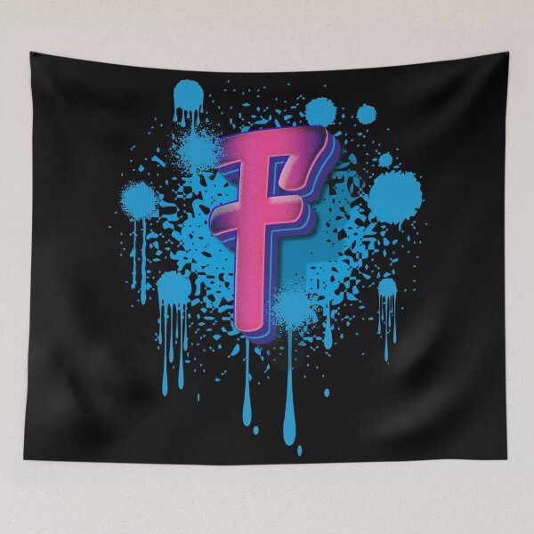 Item preview, F Graffiti Initial designed and sold by Kamiri.