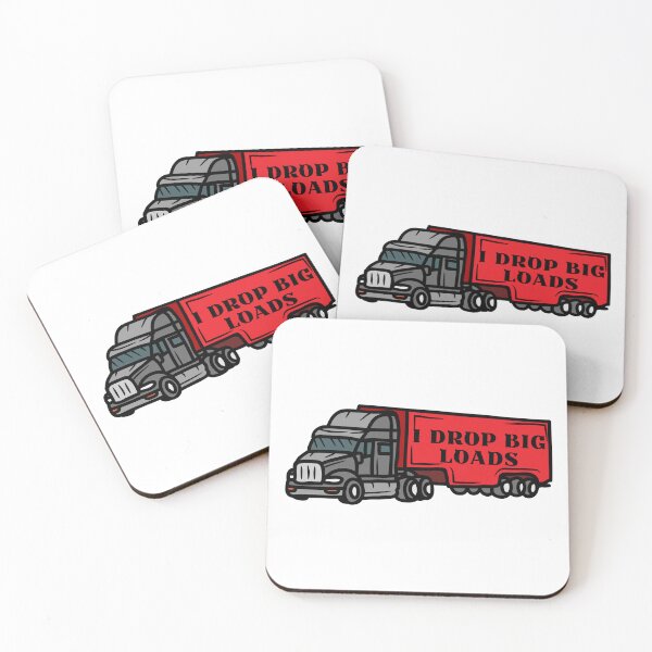 Item preview, I drop Big loads"-Sticker designed and sold by thewiki lock.