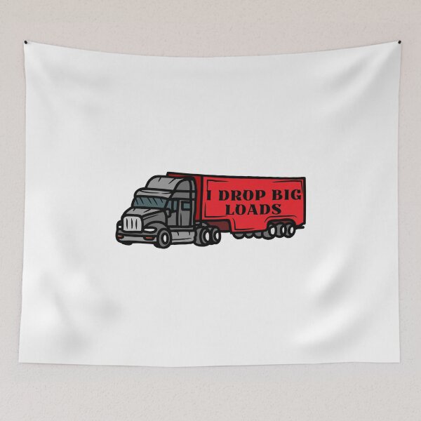 Item preview, I drop Big loads"-Sticker designed and sold by thewiki lock.