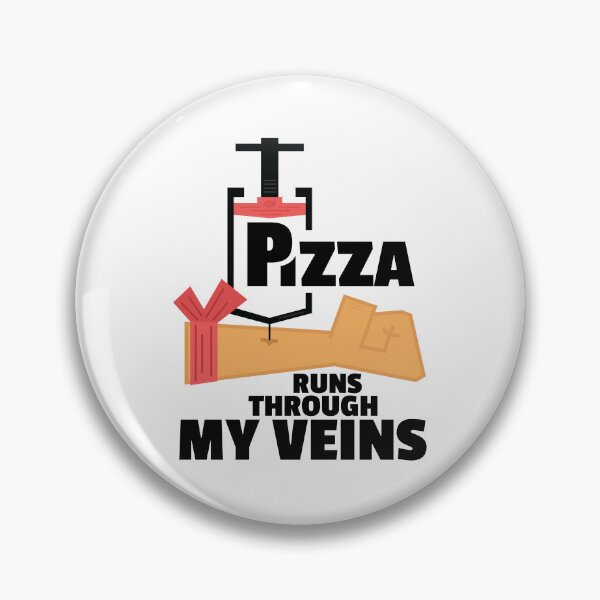 Item preview, Pizza Runs Through My Veins Shot In The Arm Vaccine Injection. Addicted To Pizza I Shoot Up Everyday Pizza Addict designed and sold by doseofwin.