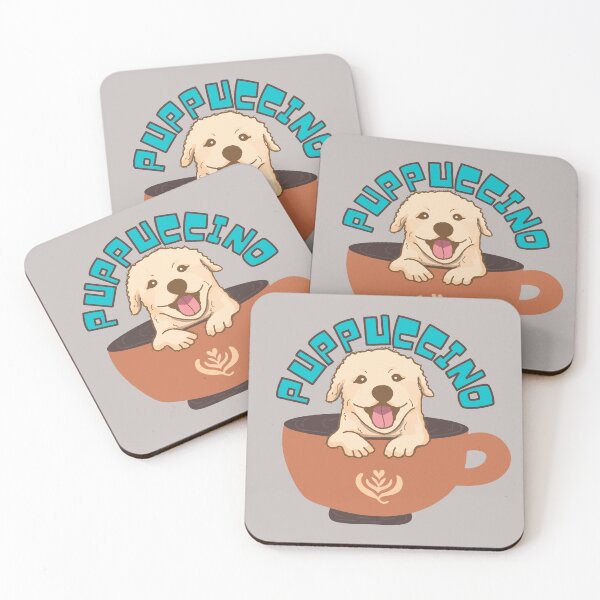 Item preview, Puppuccino, Funny puppy designed and sold by hijasminflower.