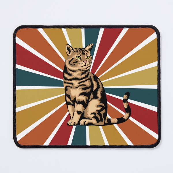 Item preview, Sunburst Cat Design, Retro Cat, Super Car designed and sold by uhnotsocool.