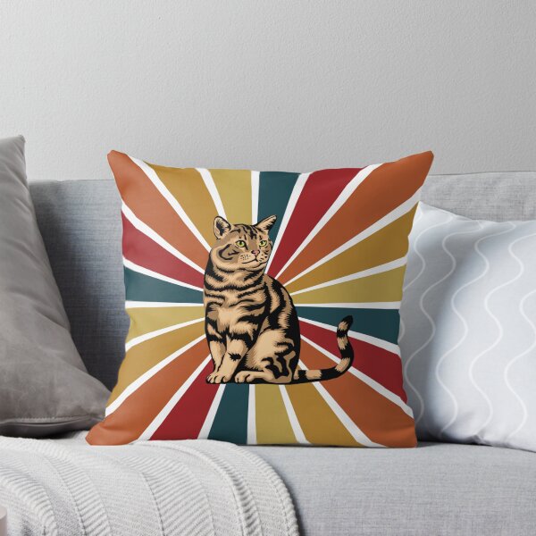 Item preview, Sunburst Cat Design, Retro Cat, Super Car designed and sold by uhnotsocool.