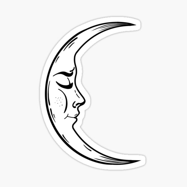 Vista previa del artículo con la obra «La luna celestial», diseñado y vendido por JDIllustrations.