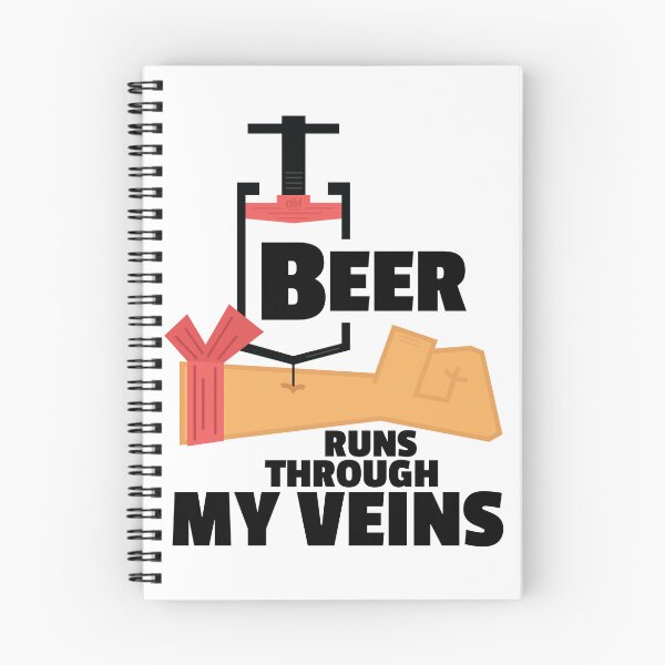 Item preview, Beer Runs Through My Veins Shot Arm Injection Beer IV Vaccine Man Cave Getting High Beeraholic Junkie Addict designed and sold by doseofwin.