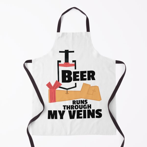 Item preview, Beer Runs Through My Veins Shot Arm Injection Beer IV Vaccine Man Cave Getting High Beeraholic Junkie Addict designed and sold by doseofwin.