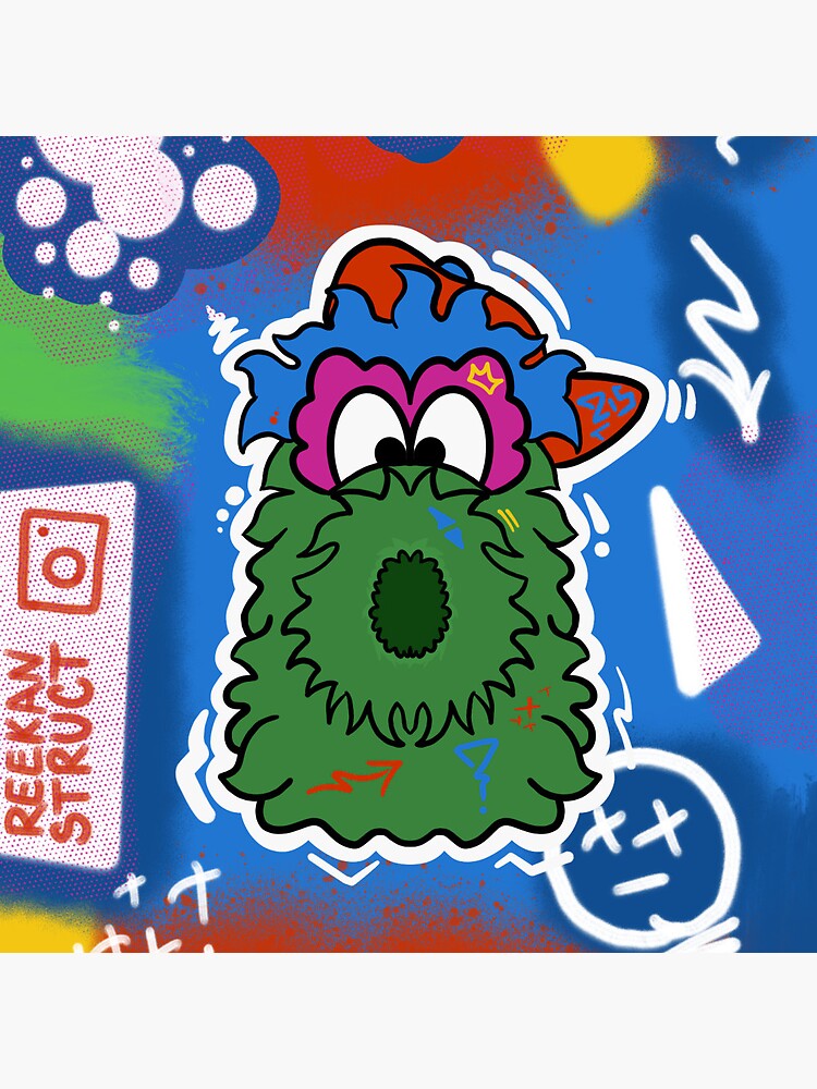 Peeping Phanatic Pin Philadelphia Phillies the Phanatic 