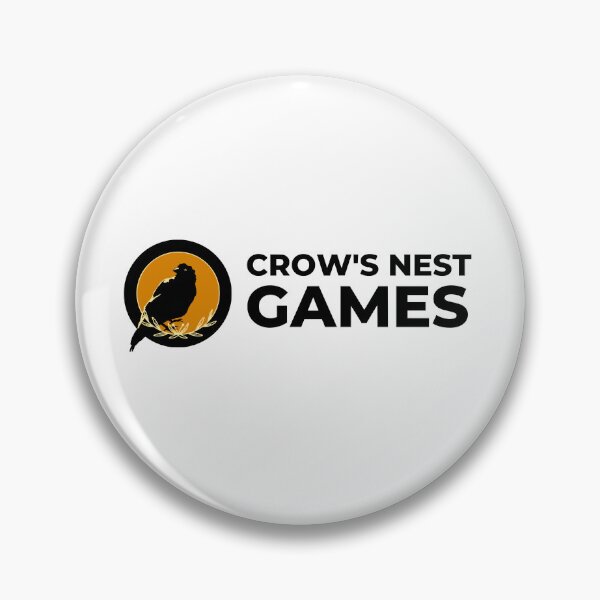 Item preview, Crow's Nest Games Logo designed and sold by CrowsNestGames.