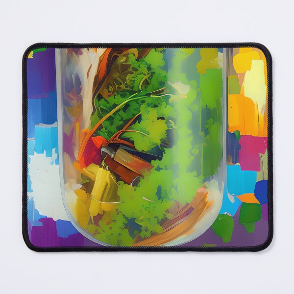 Item preview, Jar of Veggies Ready to Pickle, Colourful Food Composition designed and sold by FewBits.
