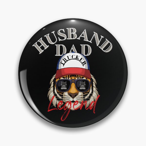 Item preview, Husband, Dad, Trucker, Legend designed and sold by emoney14.