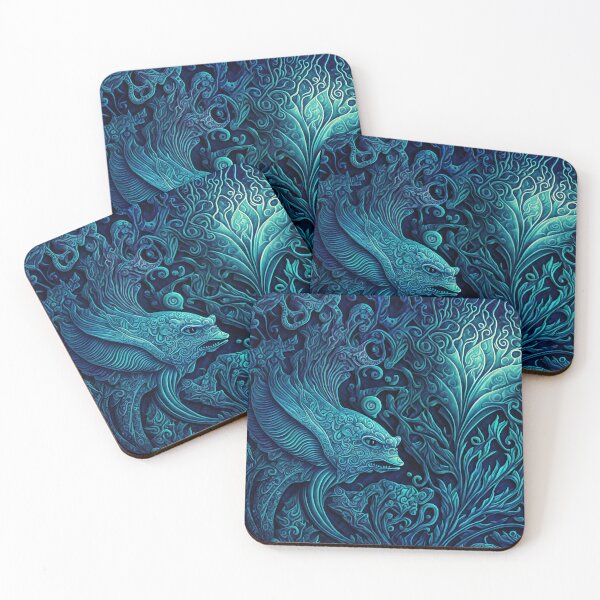 Item preview, Fantasy Underwater Ocean Sea Garden Meditation Fairy Tale designed and sold by goldufeenstaub.