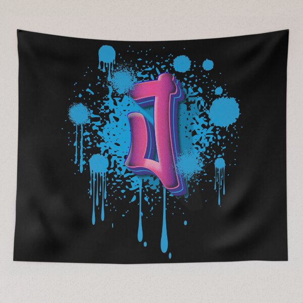 Item preview, J Graffiti Initial designed and sold by Kamiri.