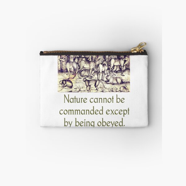 Item preview, Nature Cannot Be Commanded - Quote designed and sold by CrankyOldDude.