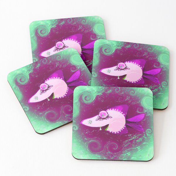 Item preview, Boho Fish Goofy Looking Little Fishy Bohemian Style Home Décor or Art 2 of 2 designed and sold by Beachy.