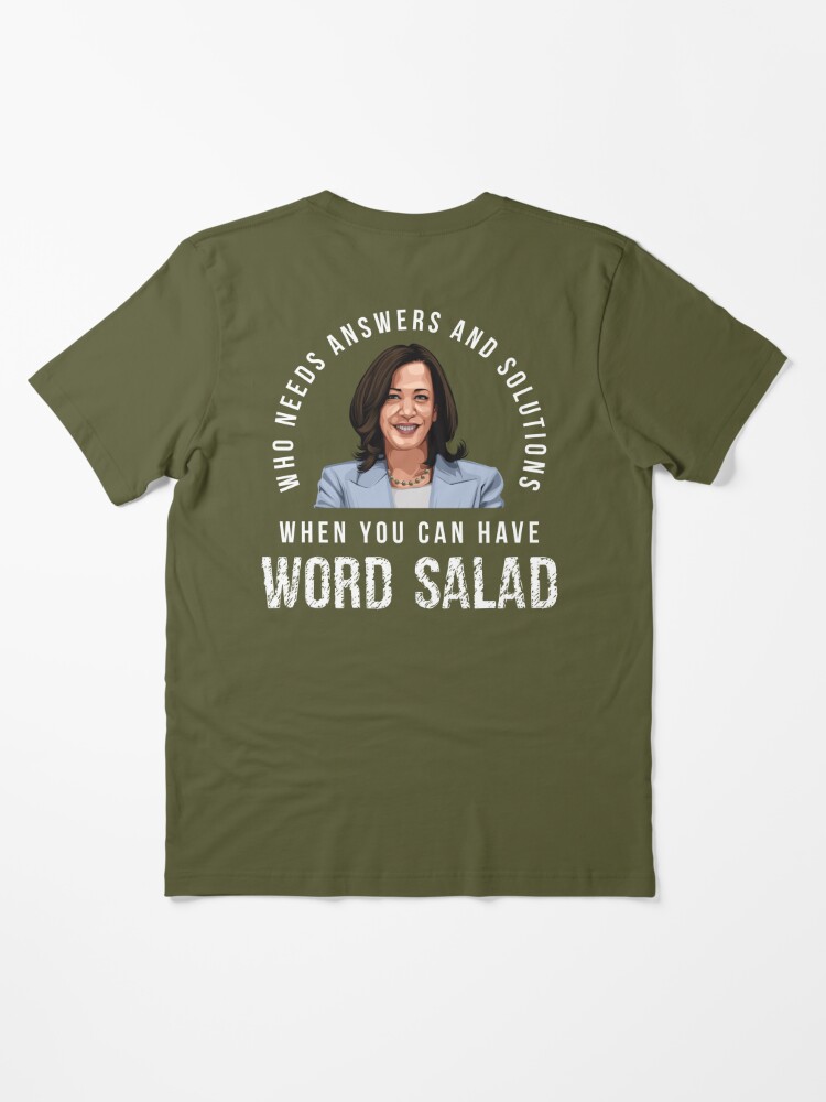 T-Shirt Essential Kamala Redbubble WordSalad Harris\